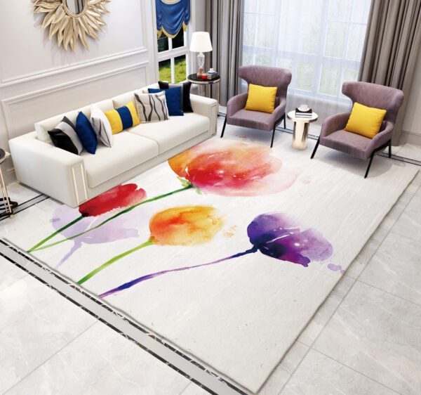 Floral Elegance: Stunning Flower Patterned Carpets - Enhance Your Space with Exquisite Floral Designs