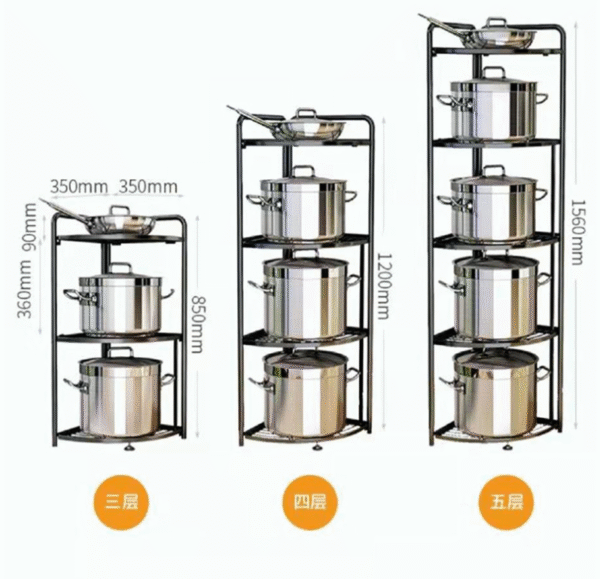 Versatile Foldable Rack: Organize and Declutter with Ease