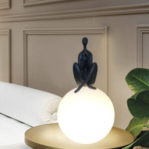 Stylish Nordic Minimalist Bunny Home Bedroom Bedside: Modern Designer Delight
