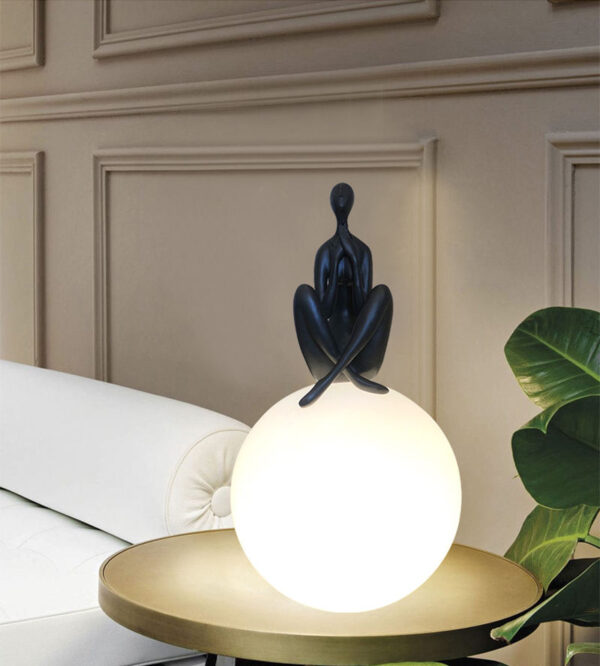 Stylish Nordic Minimalist Bunny Home Bedroom Bedside: Modern Designer Delight