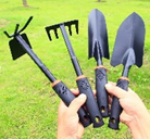 Professional Gardening Hand Tools Set: Spade, Shovel, Rake - Ideal for Home Use