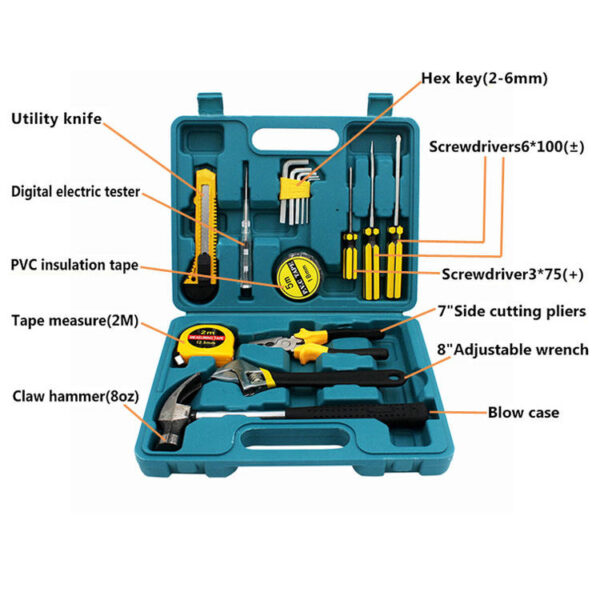 Ultimate Home Repair Tool Kit: A Comprehensive Set for All Your Household Needs - Image 2