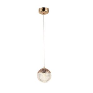 Stunning Metal and Glass Double Shade Pendant Chandelier for Dining Room Decor - Best Quality, 1 Light