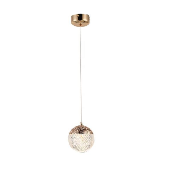 Stunning Metal and Glass Double Shade Pendant Chandelier for Dining Room Decor - Best Quality, 1 Light