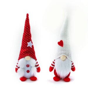 Valentine’s Love Faceless Doll Rudolph Decoration: Unique Gift for a Memorable Valentine's Day