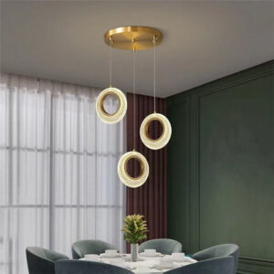 Stunning Modern Chandelier Lamp Pendant for Dining Room and Staircase