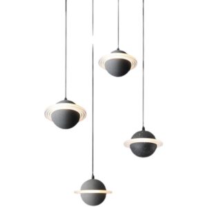 Stylish Living Room Lamp: Enhance Your Dining Room with a Rotary Hotel Villa Design