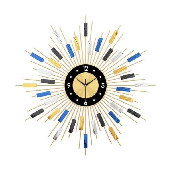 Stylish and Unique Creative Metal Design Wall Clock for Living Room