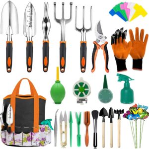 Complete 23-Piece Aluminium Alloy Garden Tool Set