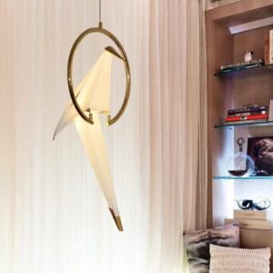 Stylish Metal Bird Shape Tabletop Lamp: Enhance Your Décor with this Unique Table Lamp