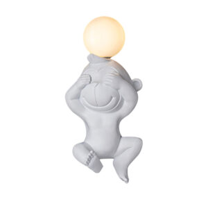 Nordic Style LED 3D Astronaut Wall Lamps: Modern Moon Décor for a Stellar Ambiance