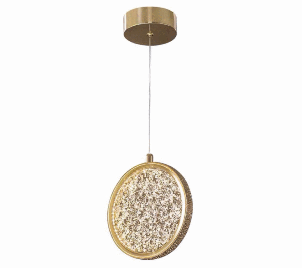 Industrial Style LED Hanging Lights for Living Room | Modern Ceiling Lamps Home Decor | Single Head Dining Room Light Fixture