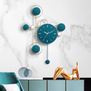 Stylish Nordic Modern Wall Clock: Creative Home Decorative Piece