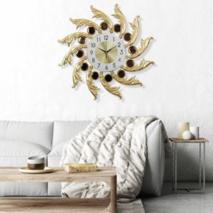 Cyclone Nordic Fashion Light Luxury Living Room Mute Clock: Stylish and Silent Timepiece for Your Home