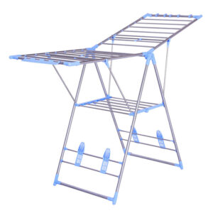 Foldable Stainless Steel Laundry Folding Clothes Hanger Rack - Lightweight & Multipurpose Stands