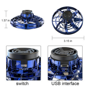 Engage Kids with Portable 360 Degree Rotation Children Flying Ball - Fun and Interactive Toy