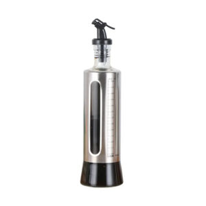 Oil Dispenser bottle Stainless steel glass