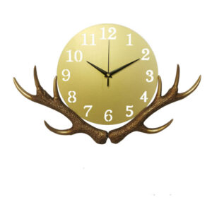 Modern Fashion Simple Silent Home Wooden Unique Resin Wall Clock