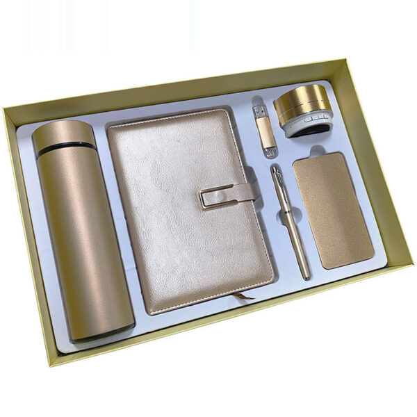 Luxury Business Gifts: Thermos Flask Gift Set, Pen, Card Holder, Notebook - Corporate Gift Set & Promotional Items - Image 2