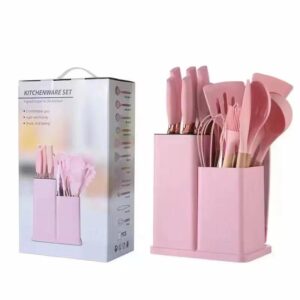 Heat Resistant Silicone Utensils Set - 17 Essential Kitchen Tools