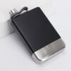 Portable Rubber Coating Whisky Wine Pot: Stylish 8oz Stainless Steel Hip Flask - Image 2