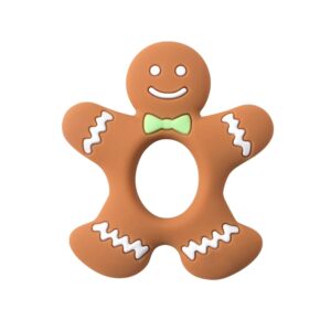 Gingerbread Man Teether: Soothe Your Baby's Teething with this Adorable and Safe Chew Toy