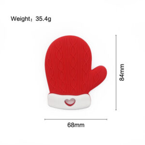 Christmas Glove Teether: Festive and Soothing Baby Teething Toy