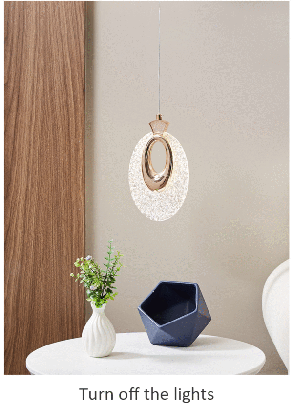 LED Pendant Lights: Modern Indoor Lighting for Home Bedroom Bedside Living Room Art Decoration Dining Tables Hanging Lamp