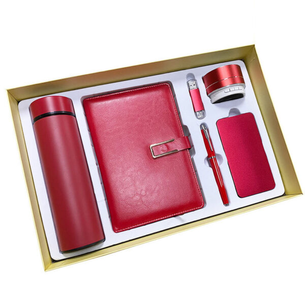 Luxury Business Gifts: Thermos Flask Gift Set, Pen, Card Holder, Notebook - Corporate Gift Set & Promotional Items - Image 4