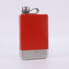 Portable Rubber Coating Whisky Wine Pot: Stylish 8oz Stainless Steel Hip Flask - Image 4