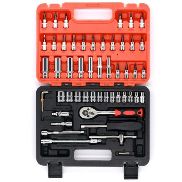 Complete Automotive Mechanics Tool Set with 53 Pieces - Image 4