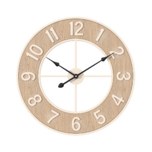 Stylish Living Room Iron Decoration Metal Clocks for Home Décor - Wall Clocks
