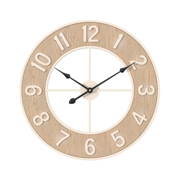 Stylish Living Room Iron Decoration Metal Clocks for Home Décor - Wall Clocks