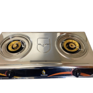 Premium Stainless Steel Double Burner Gas Stove Cooker for Your Kitchen