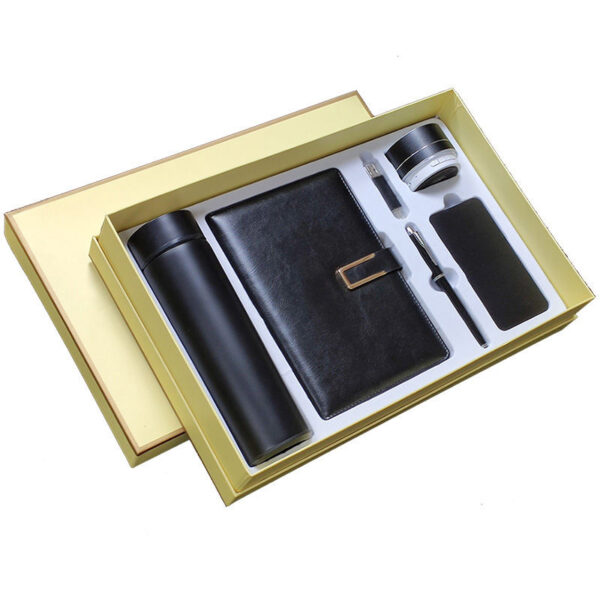 Luxury Business Gifts: Thermos Flask Gift Set, Pen, Card Holder, Notebook - Corporate Gift Set & Promotional Items - Image 3