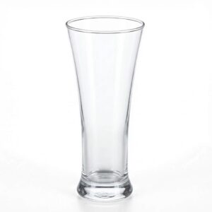 Classic Pilsner Glass Set of 6 model 714 with tall clear glass design for beer and cold drinks.