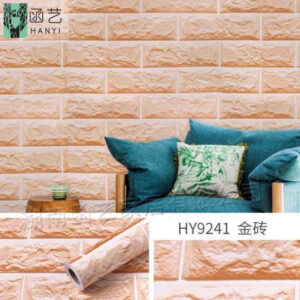 Easy and Stylish House Decoration: Self-adhesive 3D Brick Wall Stickers
