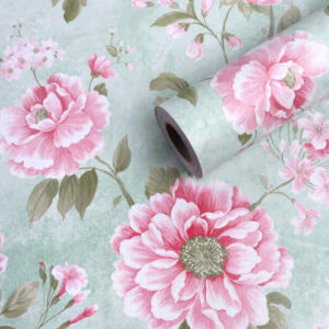 Easy Application, Long-Lasting: Self-Adhesive PVC Wallpaper with Popular Design