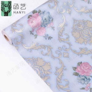 Luxurious Embossed Brocade 3D Wallpaper Roll for Home Decoration
